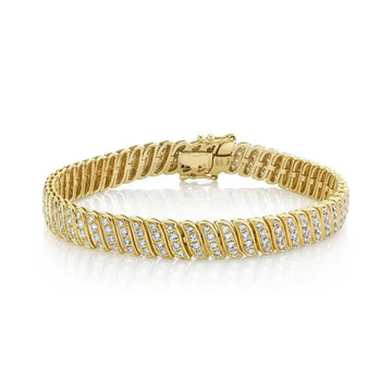 2026 New iced out bling cz snake chain bracelet 5A bling bling cubic zirconia high quality classic trendy women chain jewelry